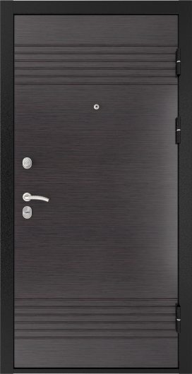 Входная дверь L-7 СБ-5 лиственица темная венге — фото 1